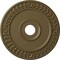 Ekena Millwork Wreath Ceiling Medallion (Fits Canopies up to 6"), 21 1/8"OD x 3 5/8"ID x 7/8"P, Mississippi Mud CM21WRMMF - alternate 1